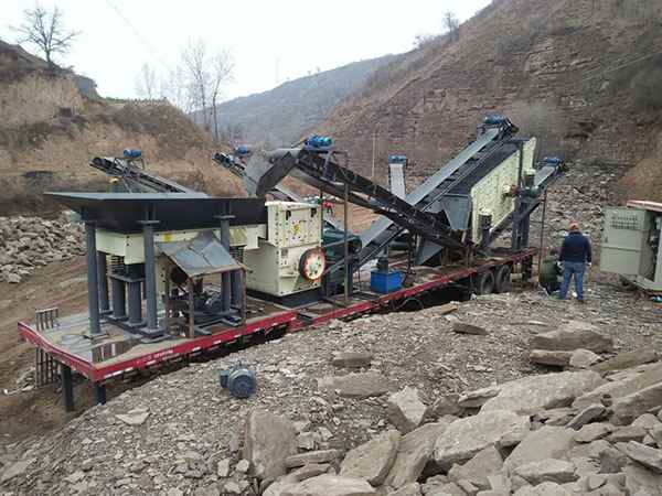 湖南移動破碎機