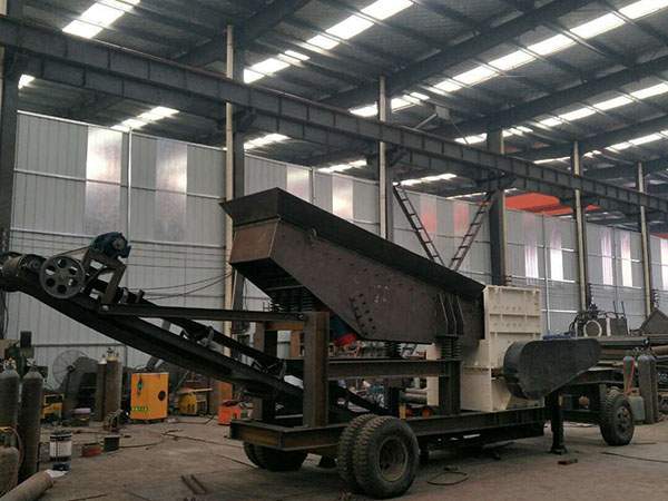 西藏?zé)o塵移動(dòng)破碎機(jī)建筑垃圾