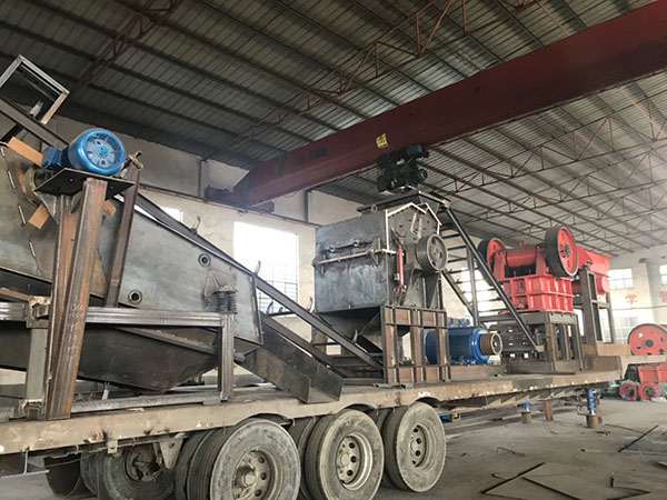 吉林反擊式移動破碎機(jī)建筑垃圾