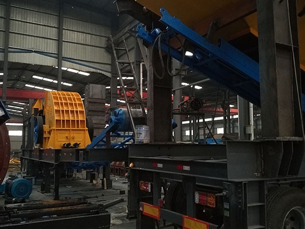 上海那有移動破碎機多少噸