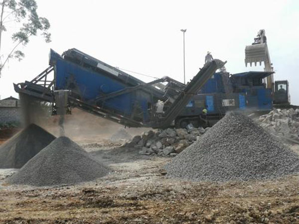 移動(dòng)建筑垃圾破碎站