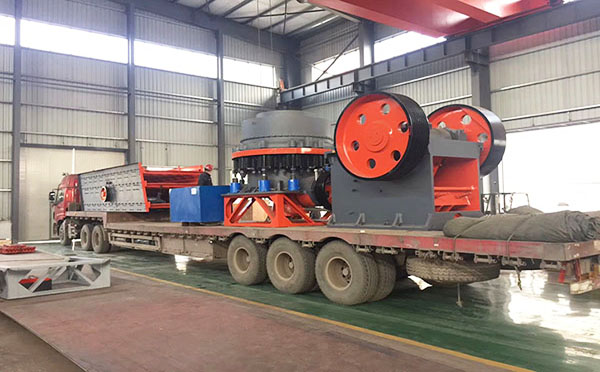 移動式石子破碎機