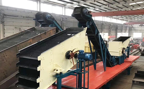 移動破碎制沙機(jī)