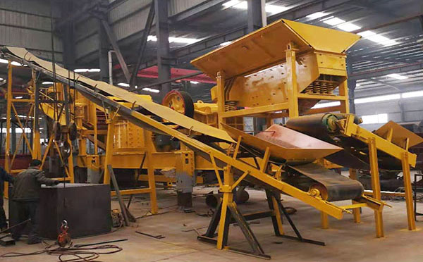 移動柴油機小型制砂機