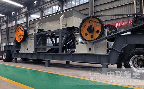 移動(dòng)式破碎站