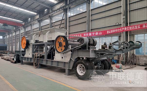 移動(dòng)式破碎站